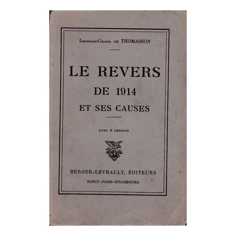 The Reversal of 1914 and Its Causes