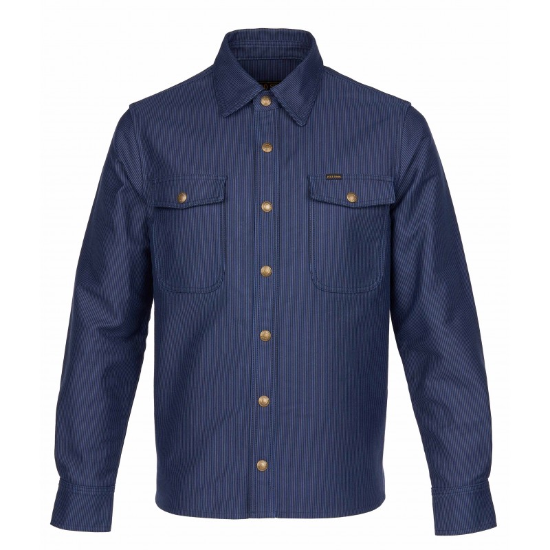 1943 CPO Shirt Hamburg Blue - Pike Brothers