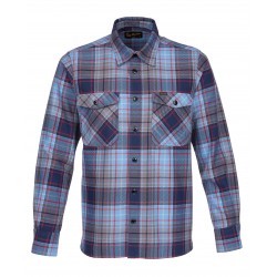 Chemise 1943 CPO Shirt Shelton blue - Pike Brothers