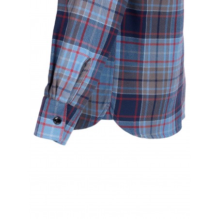 Chemise 1943 CPO Shirt Shelton blue - Pike Brothers