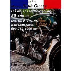 MOTOS RENÉ GILLET - 50 jaar V Twins à la française - 500...