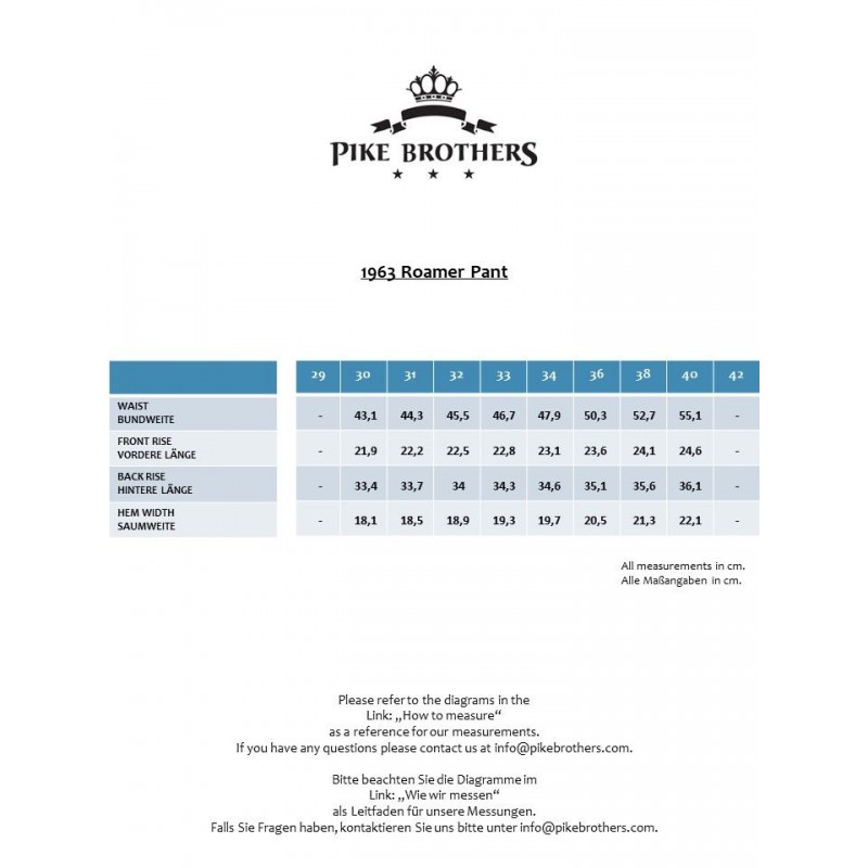 Jean denim 1963 Roamer Pant 13oz Pitch black -...