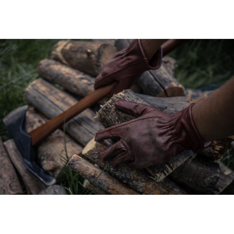 Lederhandschuhe Cognac - Leather Classic Gloves...