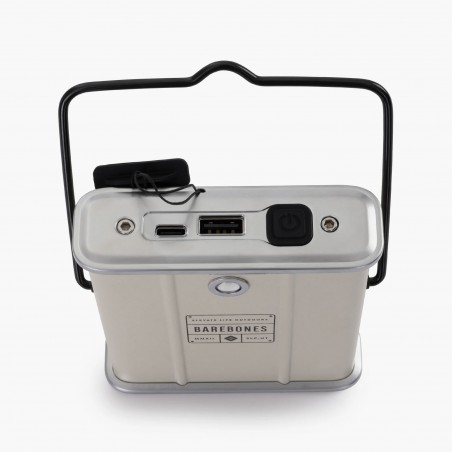 White Vintage POWERBANK 10,000 MAH External Battery - Barebones Living