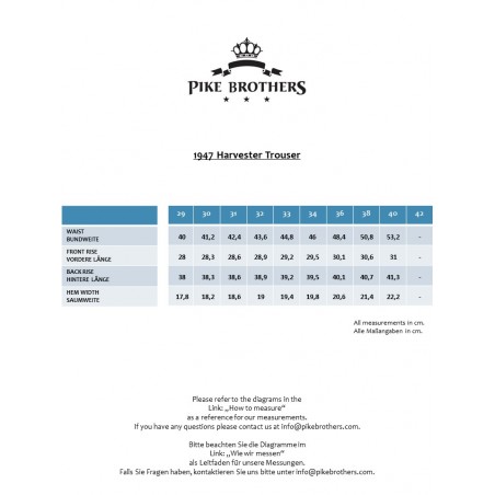 Pantalon 100% coton 1947 Harvester Trousers French asphalt - Pike Brothers