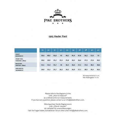 Pantalon 1905 Hauler Pant French asphalt - Pike Brothers