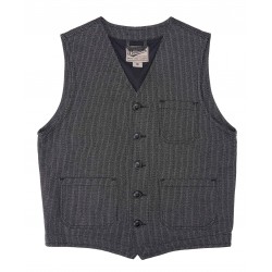 1937 Roamer Vest French Asphalt - Pike Brothers