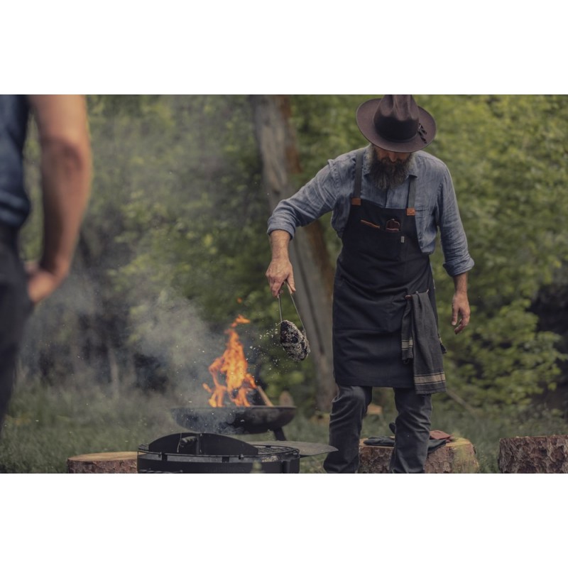 Zwart keukengereedschapsschort - Barebones Living