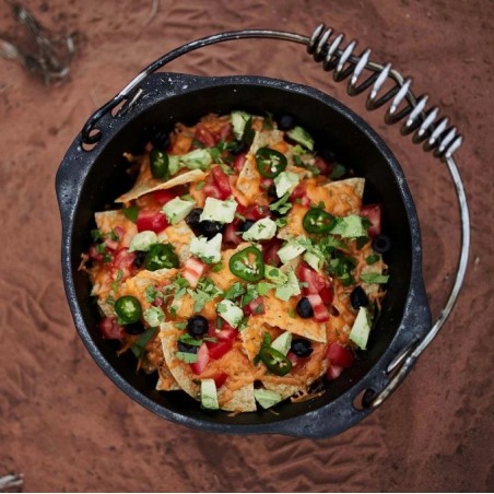 Klassieke gietijzeren braadpan - CAST IRON DUTCH OVEN CLASSIC 25CM - 3,8L - Barebones Living