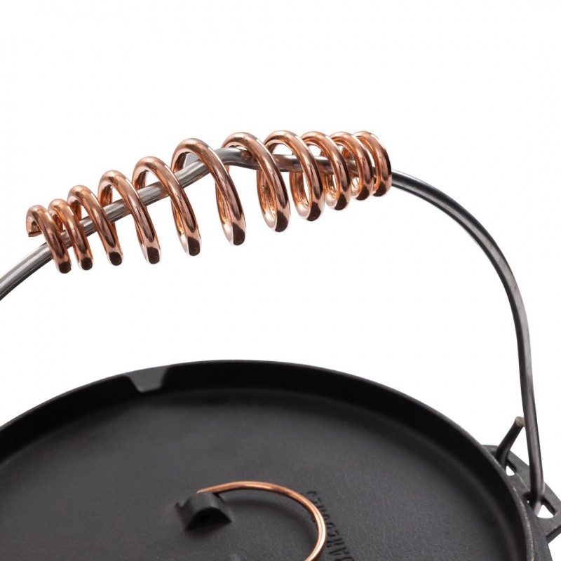 Polished Cast Iron Dutch Oven - CAST IRON DUTCH...