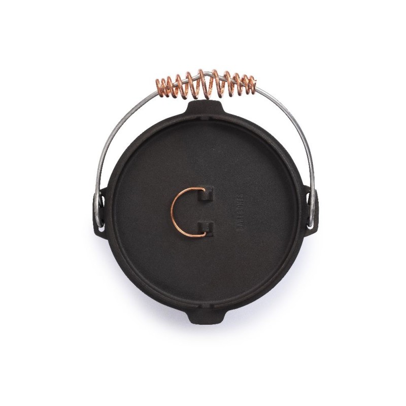 Polished Cast Iron Dutch Oven - CAST IRON DUTCH...