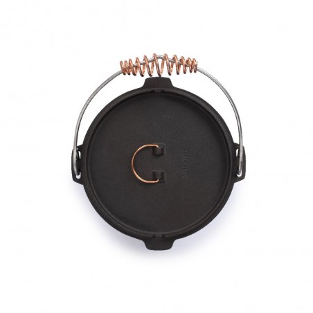 Marmite en fonte hollandaise polie - CAST IRON DUTCH OVEN POLISHED 4QT 25CM - 3,8L