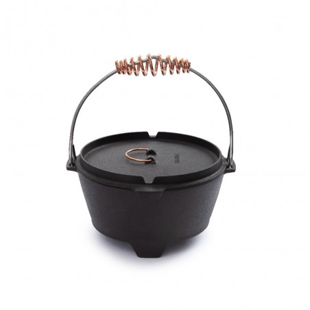 Marmite en fonte hollandaise polie - CAST IRON DUTCH OVEN POLISHED 4QT 25CM - 3,8L