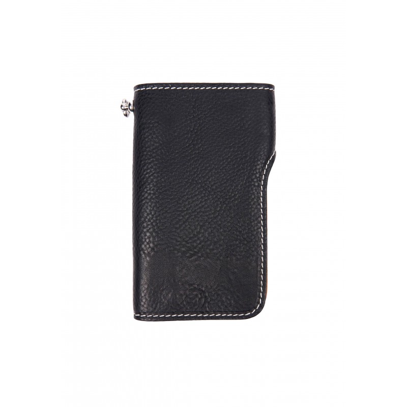 Zwartleren portemonnee - 1937 Roamer Wallet...