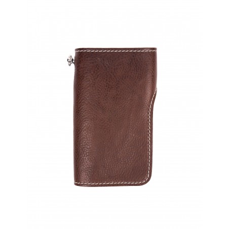 Brown Leather Wallet - 1937 Roamer Wallet Seal Brown Pike Brothers