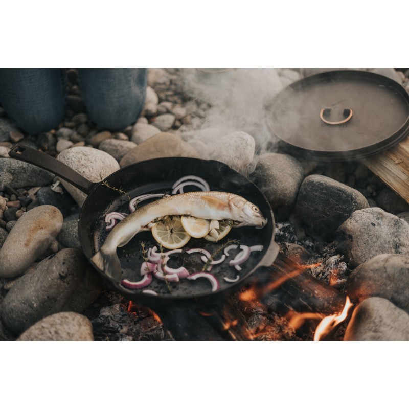 30cm All-in-One Cast Iron Skillet 12"...