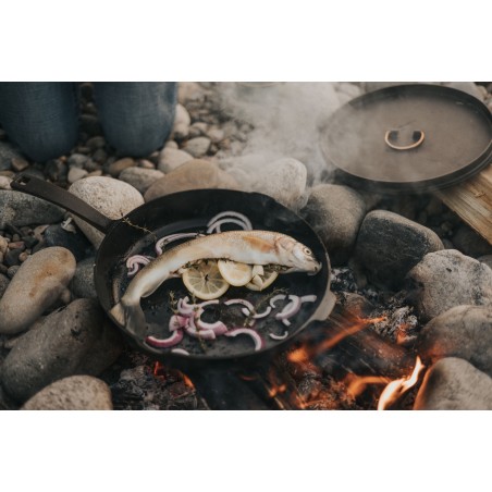 Gietijzeren alles-in-één pan 30cm CAST IRON SKILLET 12" ALL-IN-ONE - Barebones Living