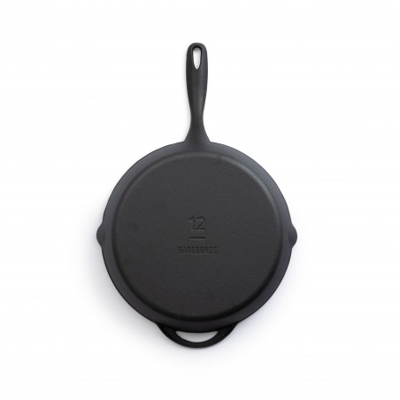 Barebones Living Cast Iron Skillet 12" – All-in-One 30 cm Cast Iron Pan