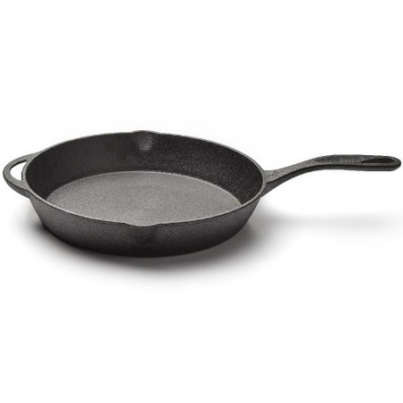 Barebones Living Cast Iron Skillet 12" – All-in-One 30 cm Cast Iron Pan