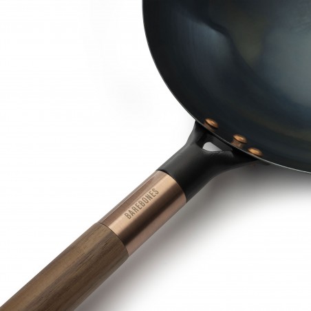 30cm long handle wok - LONG HANDLE WOK - Barebones Living
