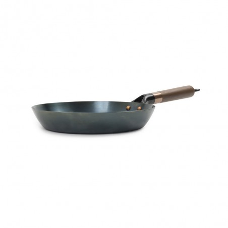 22cm Blue Carbon Steel Skillet - BLUE CARBON STEEL SKILLET 9" - Barebones Living