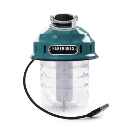 Portable USB LED Lantern Teal - Beacon Hanging Lantern Light Teal Barebones Living