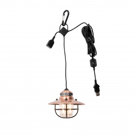 EDISON Copper Hanging USB LED Lamp – USB Barebones Living