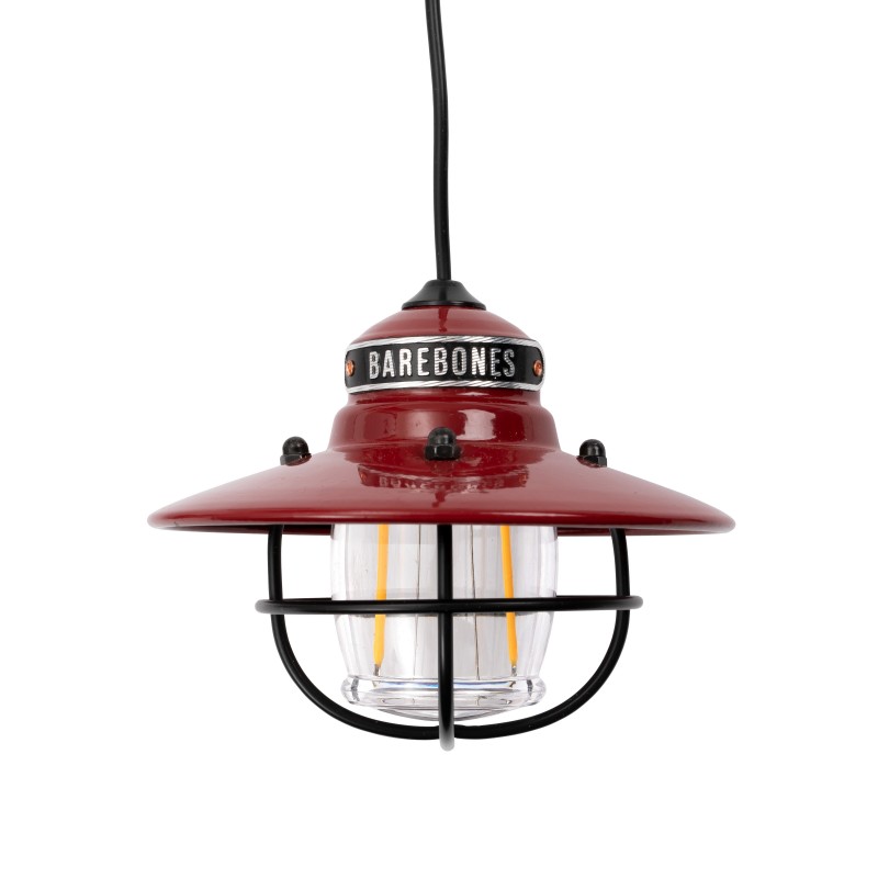 Lampe LED USB suspendue EDISON Rouge – USB...