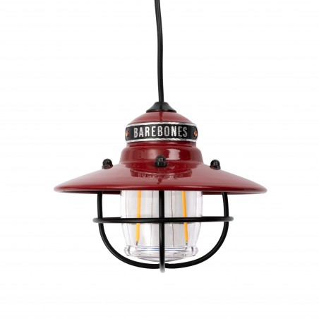 Lampe LED USB suspendue EDISON Rouge – USB Barebones Living