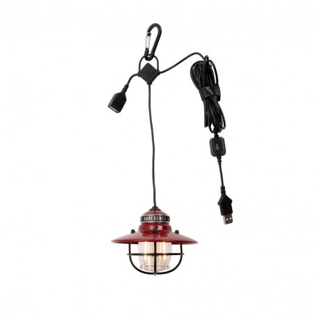 Hangende USB Edison LED-lamp Rood – USB Barebones Living