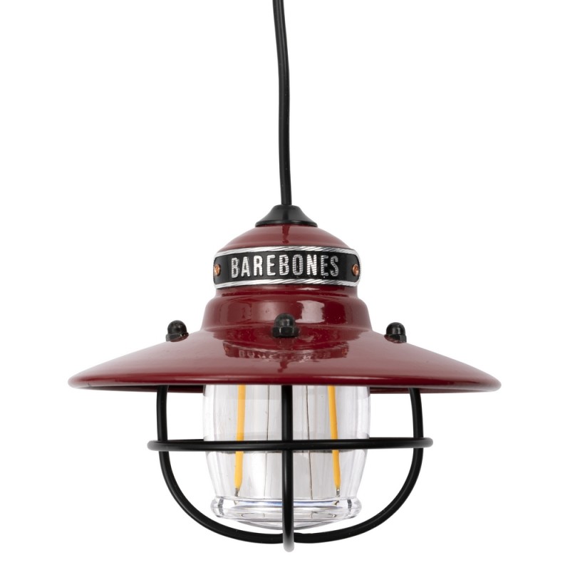 Lampe LED USB suspendue EDISON Rouge – USB...