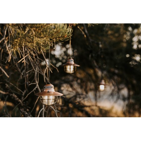 Lichtsnoer met 3 hangende LED USB-lantaarns Edison Koper – Barebones Living