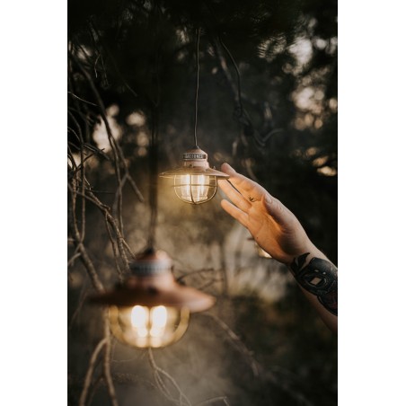 Guirlande 3 lanternes LED USB suspendue Edison Cuivre – Barebones Living