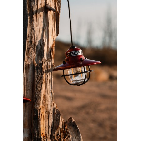 Lichterkette mit 3 LED-USB-Laternen hängend Edison Rot – Barebones Living