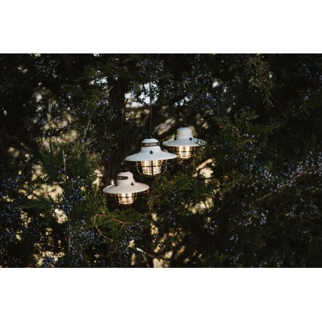 Guirlande 3 lanternes LED USB suspendue Edison Blanc Cassé – Barebones Living