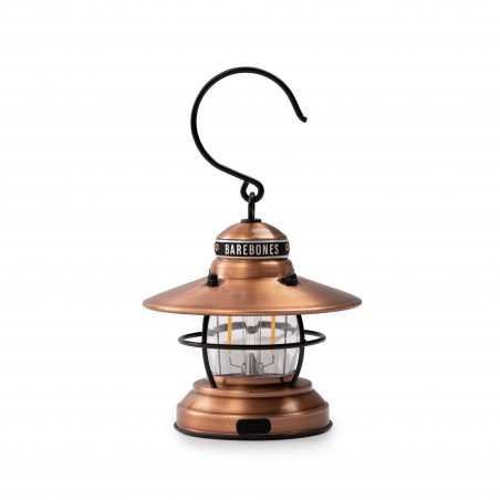 Mini LED Lantern 2AA or USB Hanging Edison Copper – Barebones Living