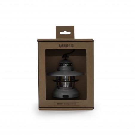 Mini-Laterne LED 2AA oder USB hängend Edison Grau – Barebones Living