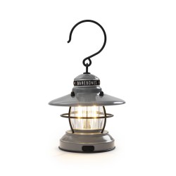 Mini-Laterne LED 2AA oder USB hängend Edison Grau –...