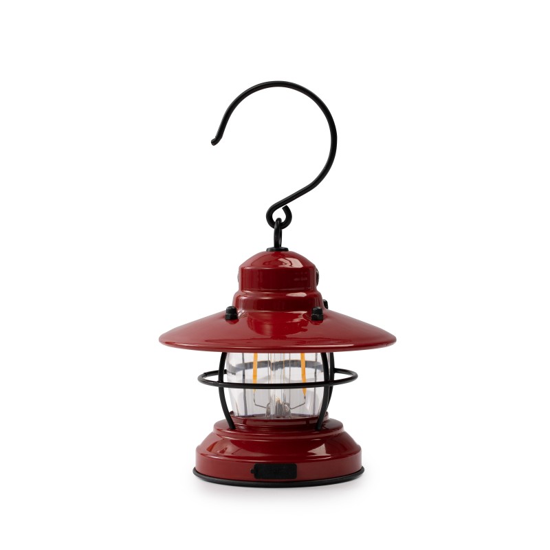 Mini LED Lantern 2AA or USB Hanging Edison Red...