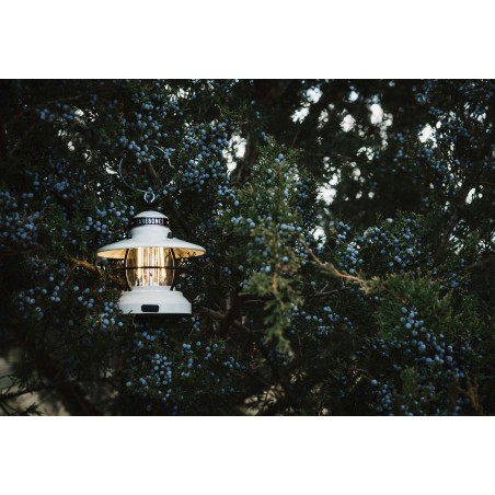 Mini Lanterne LED 2AA ou USB suspendue Edison Blanc Cassé – Barebones Living