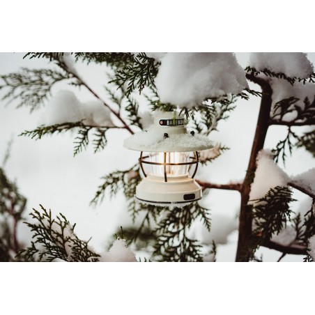 Mini Lanterne LED 2AA ou USB suspendue Edison Blanc Cassé – Barebones Living