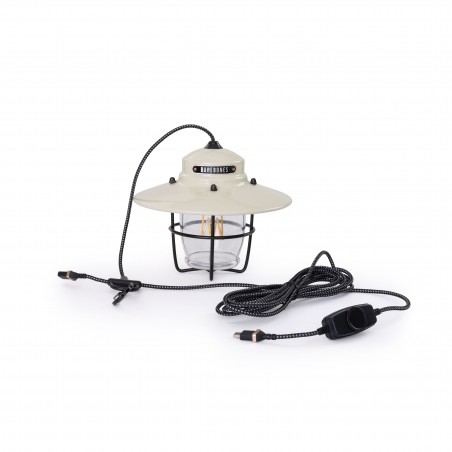 LED-lamp USB hangend OUTPOST Gebroken Wit – USB Barebones Living