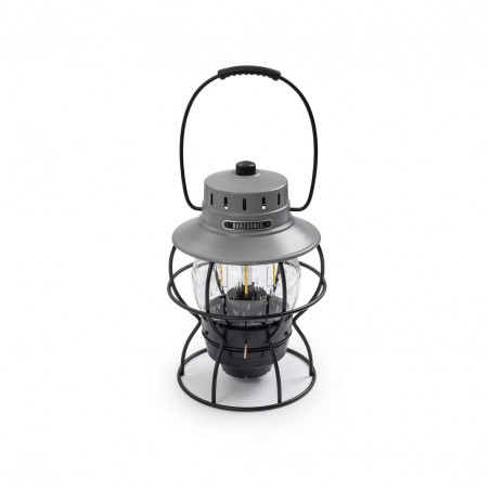 Vintage draagbare USB LED-lamp Spoorweg Grijs - Railroad Lantern Barebones Living