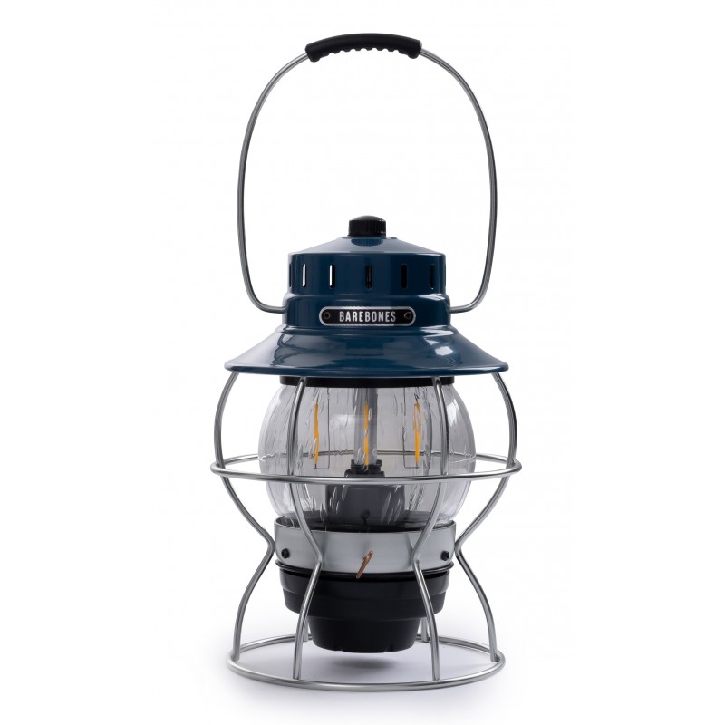 Vintage tragbare USB LED-Lampe Eisenbahn Blau –...