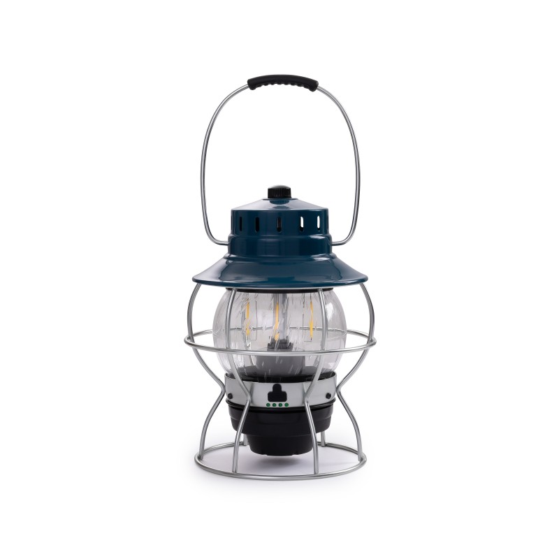 Vintage Portable USB Blue LED Railroad Lantern...