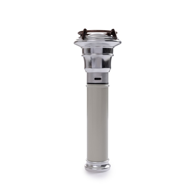Vintage USB LED Zaklamp Gebroken Wit - VINTAGE...