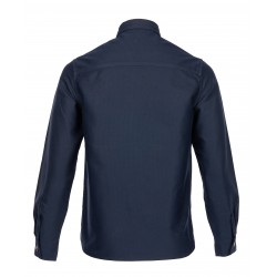 Hemd 1967 CPO Shirt waxed blue - Pike Brothers 2