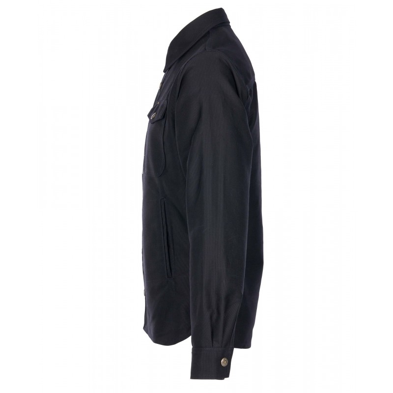 1967 CPO Shirt waxed navy - Pike Brothers