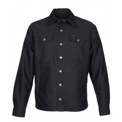 1967 CPO Shirt waxed navy - Pike Brothers