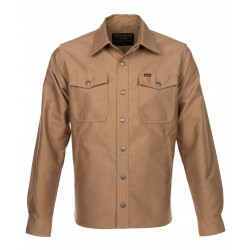 Hemd 1967 CPO Shirt waxed khaki - Pike Brothers